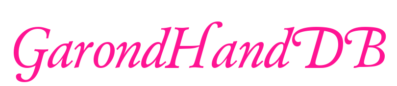 GarondHandDB預(yù)覽圖片