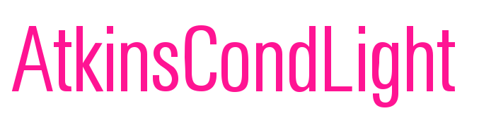 AtkinsCondLight預覽圖片