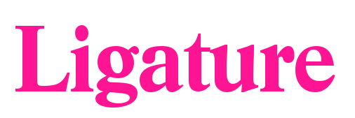 Ligature預覽圖片
