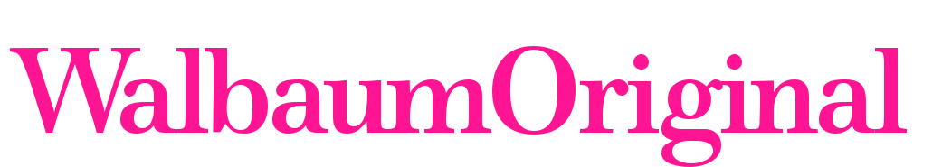 WalbaumOriginal預(yù)覽圖片