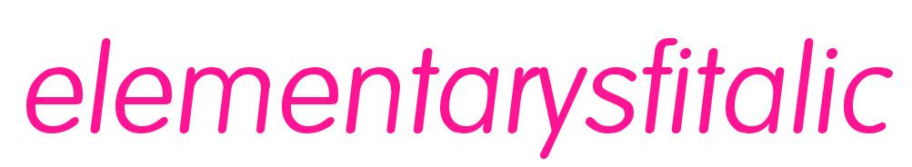 elementarysfitalic預(yù)覽圖片