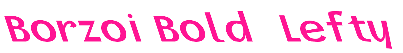 Borzoi Bold Lefty預覽圖片