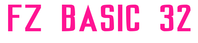 FZ BASIC 32