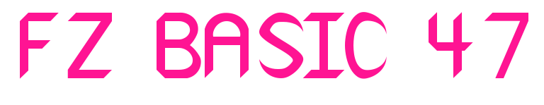 FZ BASIC 47預覽圖片