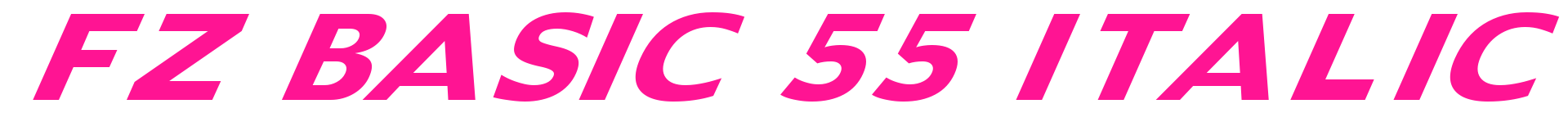 FZ BASIC 55 ITALIC預(yù)覽圖片