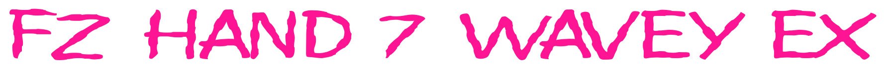 FZ HAND 7 WAVEY EX預覽圖片