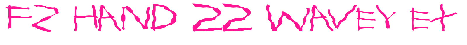 FZ HAND 22 WAVEY EX預覽圖片