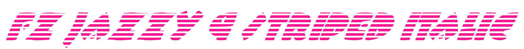 FZ JAZZY 9 STRIPED ITALIC預(yù)覽圖片