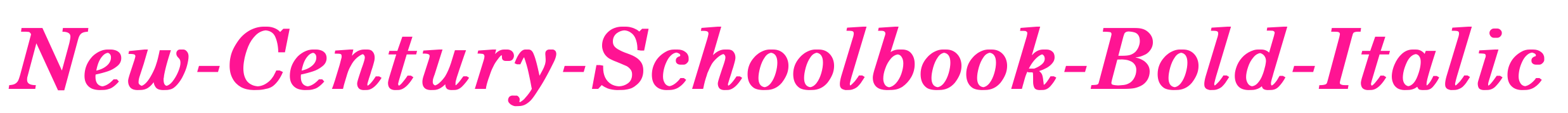 New-Century-Schoolbook-Bold-Ital預(yù)覽圖片