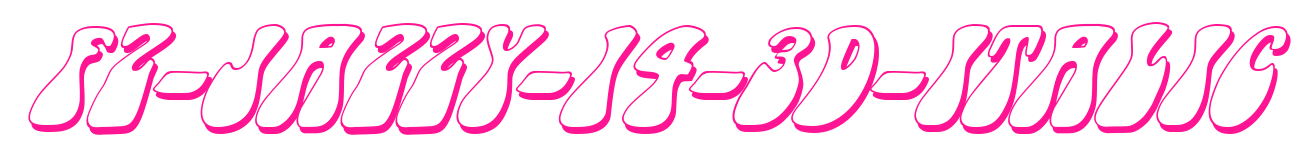 FZ-JAZZY-14-3D-ITALIC