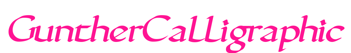 GuntherCalligraphic