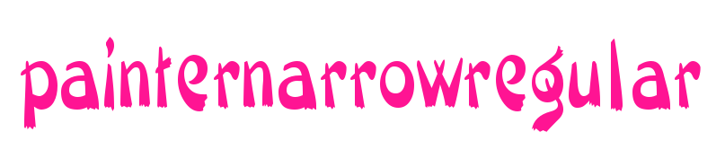 painternarrowregular預(yù)覽圖片