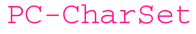 PC-CharSet