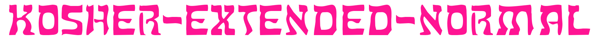 Kosher-Extended-Normal