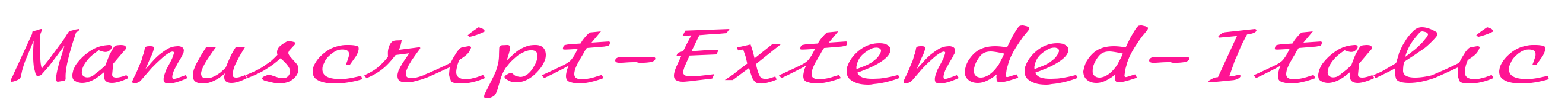 Manuscript-Extended-Italic