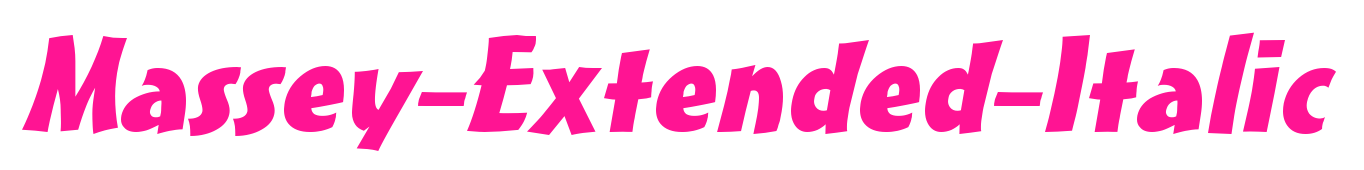 Massey-Extended-Italic