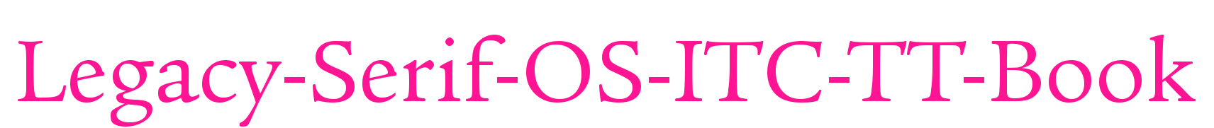 Legacy-Serif-OS-ITC-TT-Book預(yù)覽圖片
