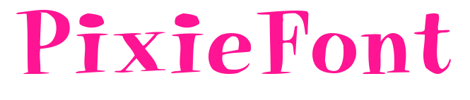PixieFont預(yù)覽圖片