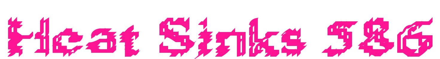 Heat Sinks 586預(yù)覽圖片