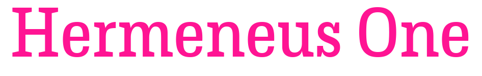 Hermeneus One預(yù)覽圖片