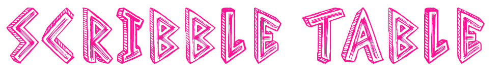 Scribble Table