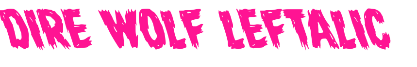 Dire Wolf Leftalic預覽圖片