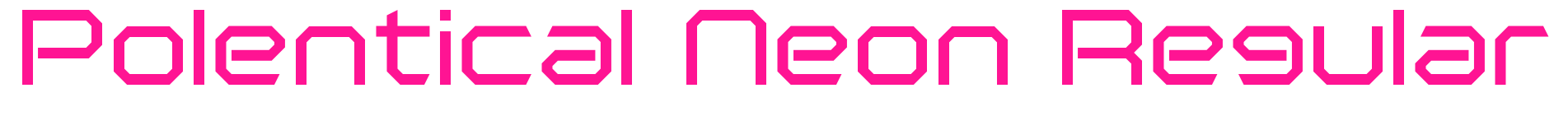 Polentical Neon Regular預(yù)覽圖片