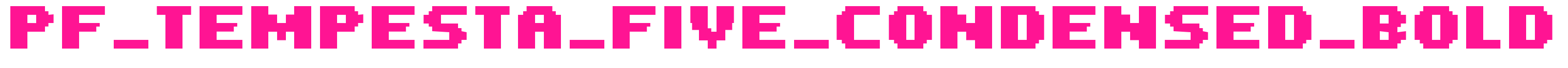 pf_tempesta_five_condensed_bold預(yù)覽圖片