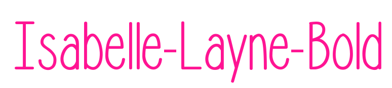 Isabelle-Layne-Bold預覽圖片