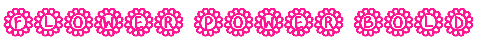 Flower Power Bold預覽圖片