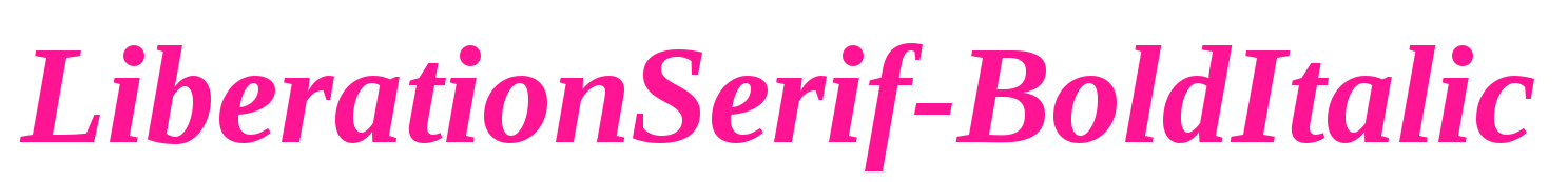 LiberationSerif-BoldItalic預(yù)覽圖片