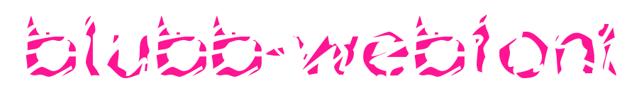 blubb-webfont預覽圖片
