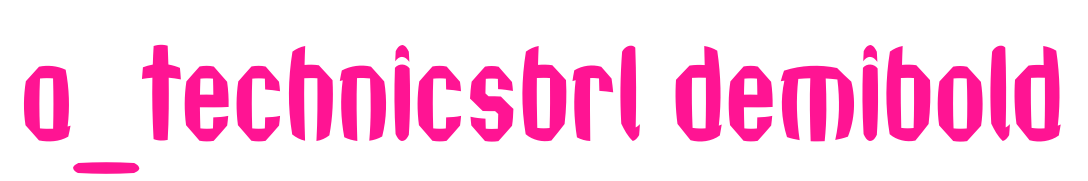 a_technicsbrl demibold預(yù)覽圖片