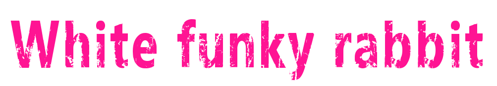 White funky rabbit預(yù)覽圖片