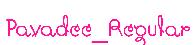 Pavadee_Regular預(yù)覽圖片