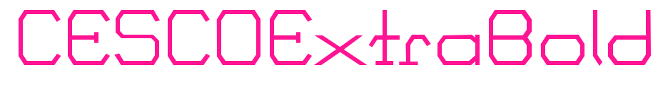CESCOExtraBold