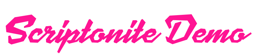 Scriptonite Demo預覽圖片