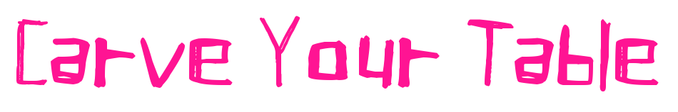 Carve Your Table預(yù)覽圖片