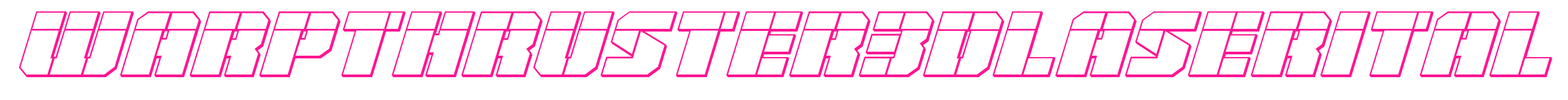 warpthruster3dlaserital預(yù)覽圖片
