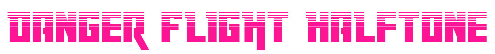 Danger Flight Halftone預(yù)覽圖片