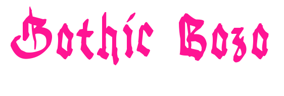 Gothic Bozo預覽圖片