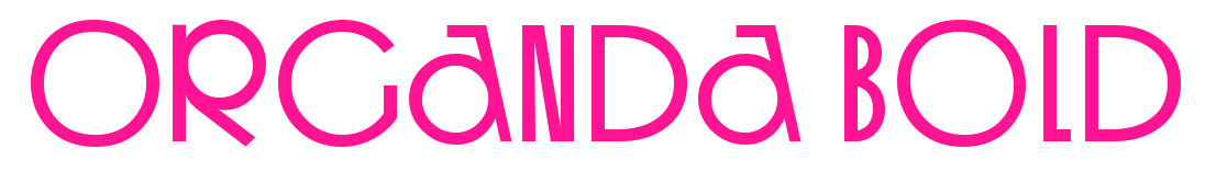 Organda Bold預覽圖片