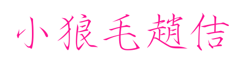 小狼毛趙佶預覽圖片