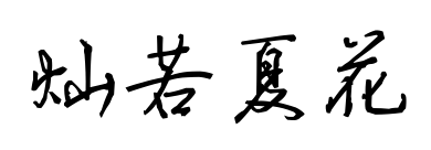 燦若夏花預(yù)覽圖片